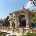 河南 黄金麻花岗岩欧式别墅