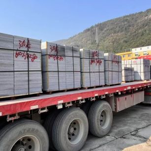 河南 芝麻灰地铺石出货日常