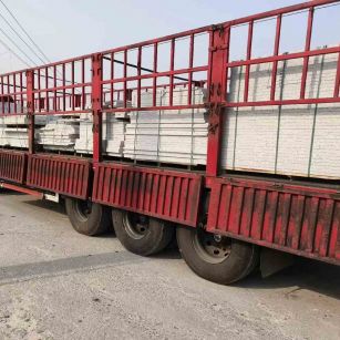 河南 白麻荔枝面外墙干挂，工厂装车日常