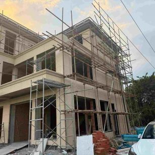 河南 黄金麻荔枝面花岗岩外墙干挂