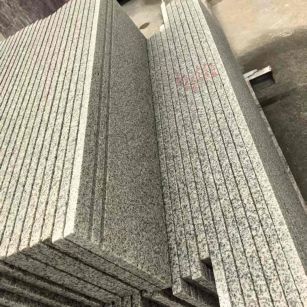 河南 白麻荔枝面花岗岩楼梯踏步